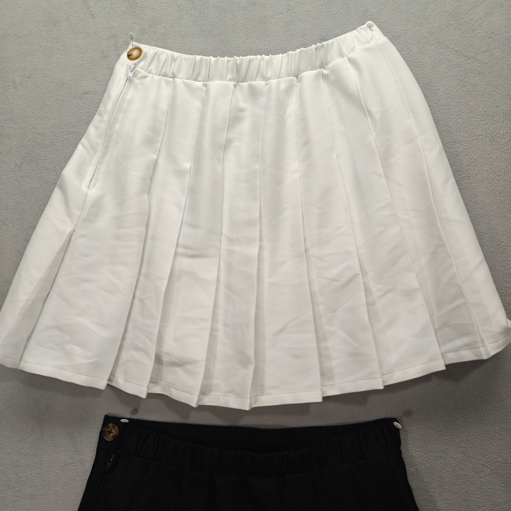 Wild Fable Pleated Mini Skirt S Lot of 2 Academia Schoolgirl Preppy Nerd Twee - Picture 9 of 12